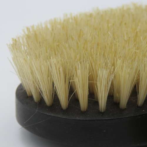 Pair of real ebony wood clothes brushes