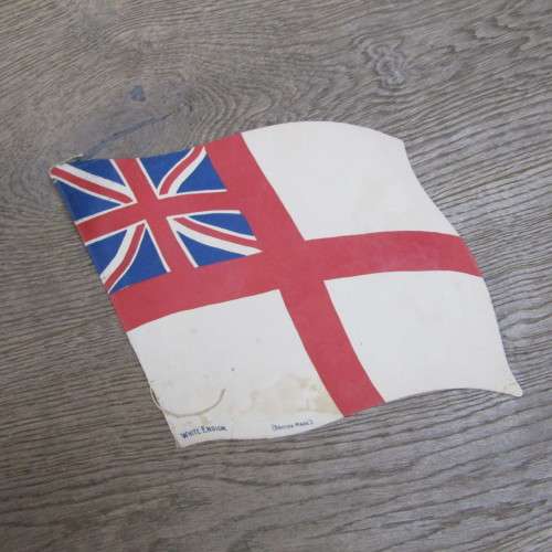 Lot of 14 bunting paper flags - vintage