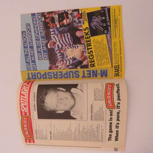 WP Rugby official programme - WP vs EP - 09 Sept 1989