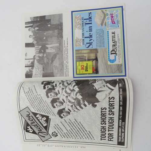 WP Rugby official programme - Norwich Life WP vs Xerox Transvaal - 25 Sept 1993