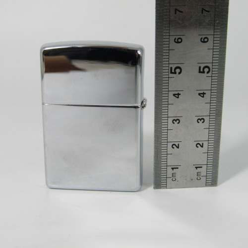 Original Stainless Steel Zippo with Lion printing - excellent condition