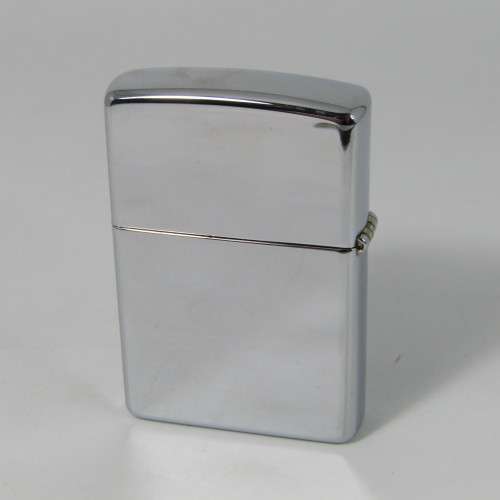 Original Stainless Steel Zippo with Eagle printing - excellent condition