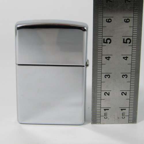 Original Stainless Steel Zippo with Eagle printing - excellent condition