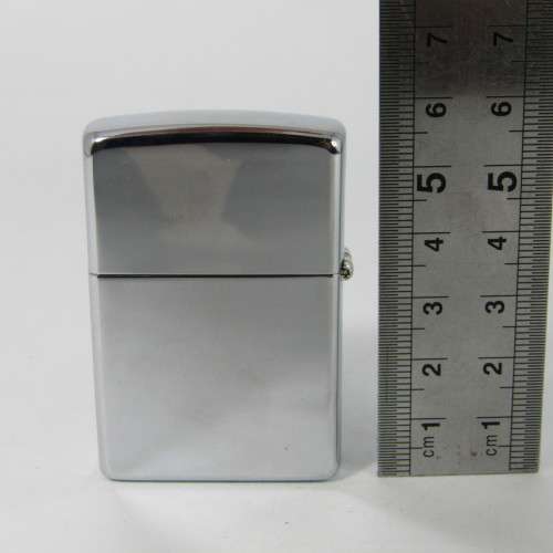 Original Stainless Steel Zippo with Owl printing - excellent condition