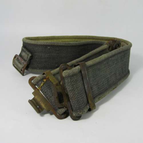 WW2 Royal Army Pattern 37 webbing belt - 87cm