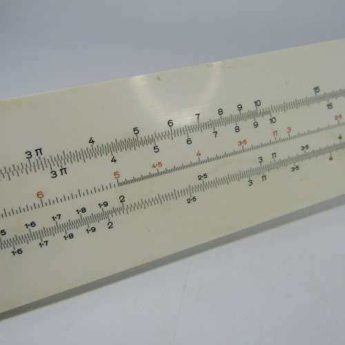 Thorton PIC slide ruler - vintage - excellent condition - in case with instructions