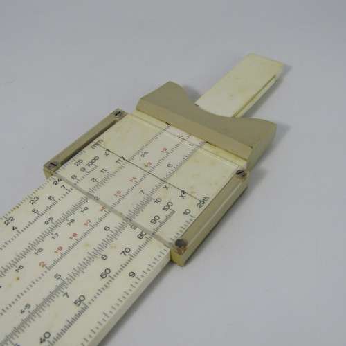 Thorton PIC slide ruler - vintage - excellent condition - in case with instructions