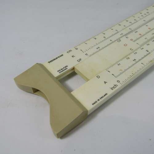 Thorton PIC slide ruler - vintage - excellent condition - in case with instructions