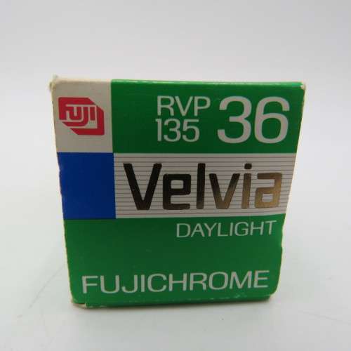 Fujichrome Velvia RVP 135 with 36 exposures - Expired 06/1993 - Unused and unopened