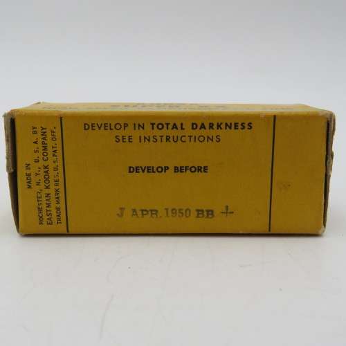 Kodak Super XX panchromatic film XX120-6x9 - Expired April 1950 - Unused and unopened