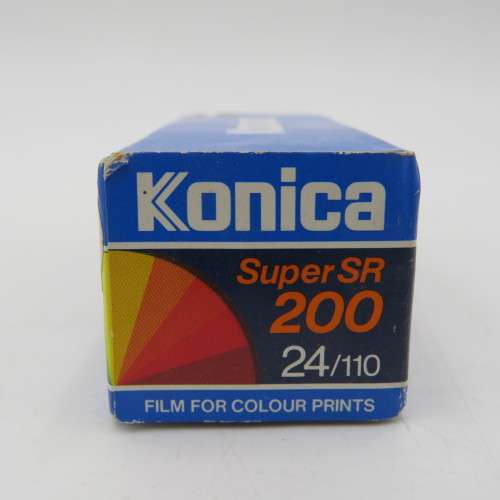Konica super SR 200 film 24/110 exposures - expired May 1993