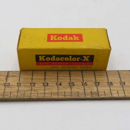 Kodacolor C CX 620 film ASA 80/20 - expired Jul `71
