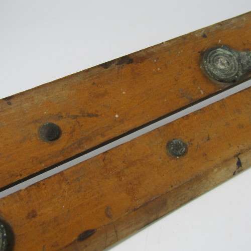Vintage wooden parallel drawing instrument