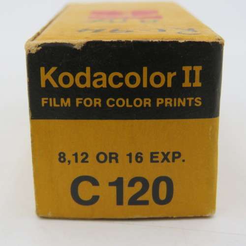 Kodacolor 2 film C120 - expired Sep 1976 - sealed in box