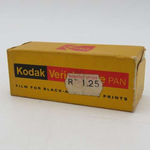 Kodak verichrome pan VP120 films - expired 09/1979 - unused and unopened