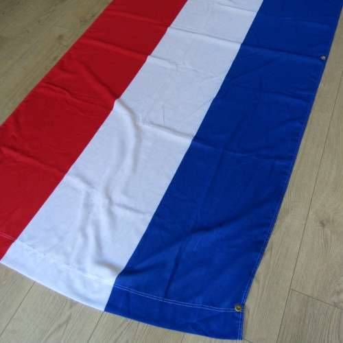 Blue, White and Red banner flag - very long - 206 x 119cm
