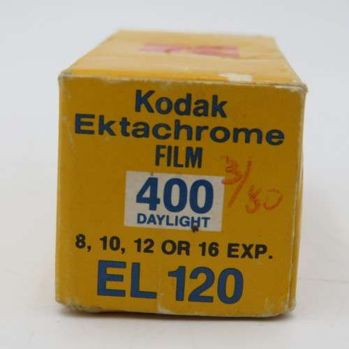 Kodak Ektachrome 400 film EL120 - expired 3/1980 unused and unopened