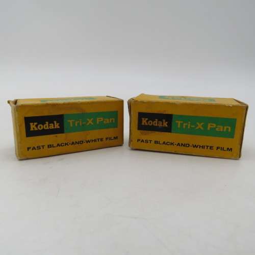 Kodak Tri-X pan film - TX 828 - 2 films unused - long expired