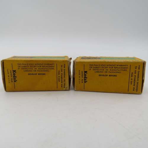 Kodak Tri-X pan film - TX 828 - 2 films unused - long expired
