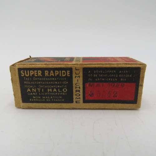 Lumichrome super 28 degree tropical film 4x6 - Expired May 1946 unused and unopened