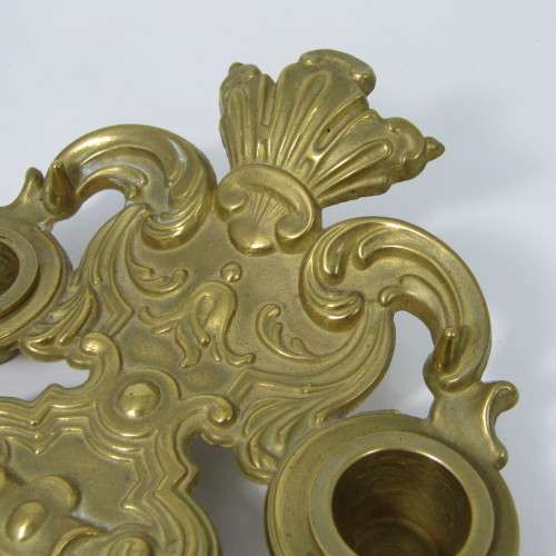 Vintage brass fountain pen stand