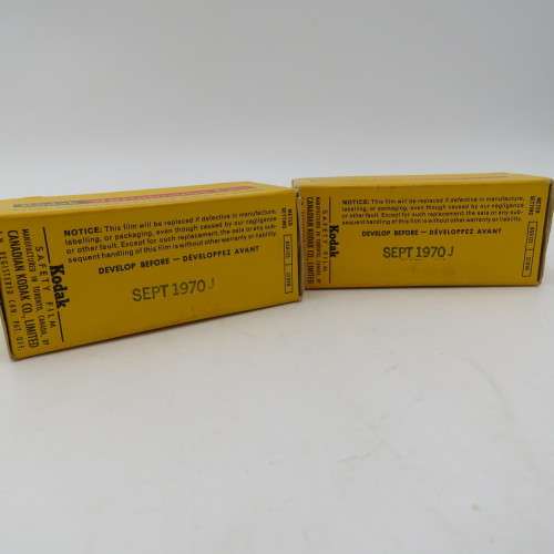 Kodak verichrome pan VP116 black and white - expired September 1970 - unused and unopened