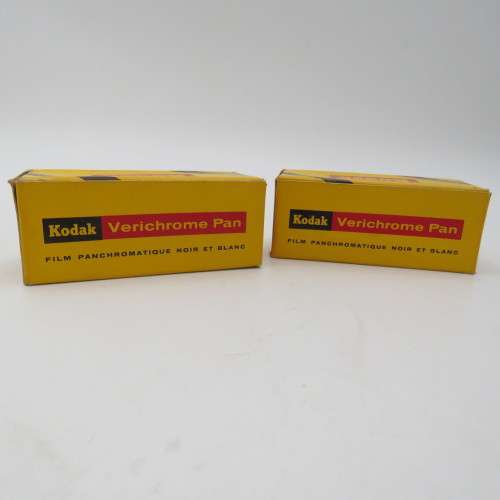 Kodak verichrome pan VP116 black and white - expired September 1970 - unused and unopened
