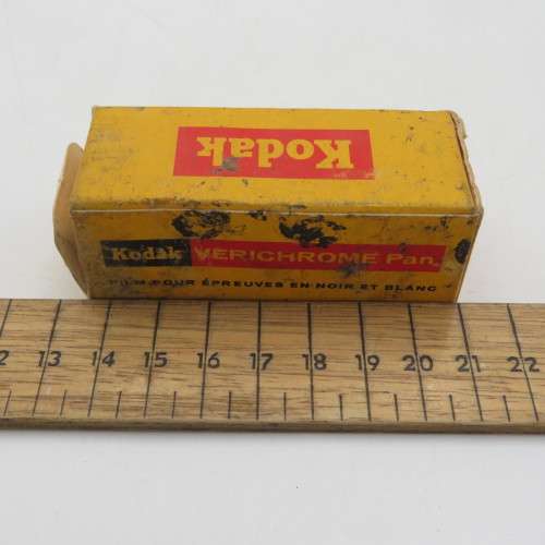 Kodak verichrome pan VP120 film unused - expired March 1972