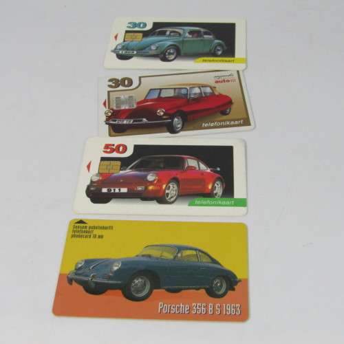 Lot of 27 Phonecards with animals, Coke, Cars, Trains, Sport, Adverts