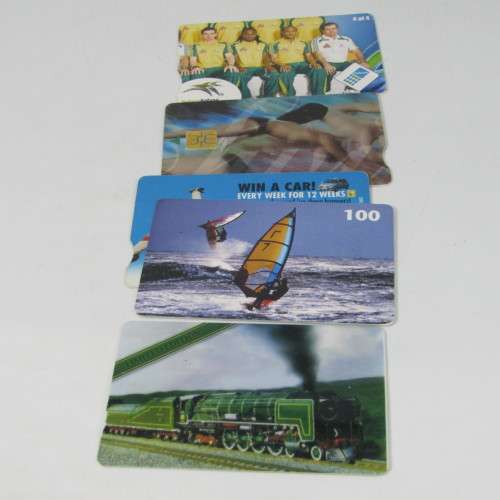 Lot of 27 Phonecards with animals, Coke, Cars, Trains, Sport, Adverts