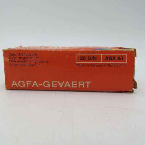 Afgacolor pocket special CN-110-12 film - expired May 1977 - unused