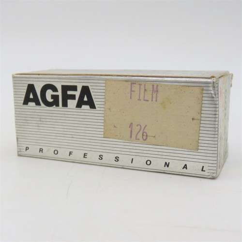 Agfa Agfacolor XRS100-120 film - expired 12/1991 - unused and unopened