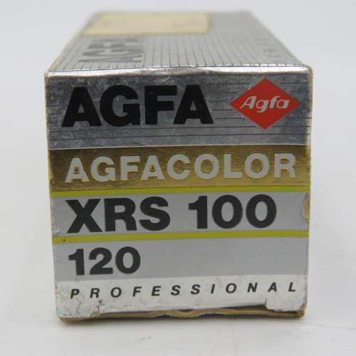 Agfa Agfacolor XRS100-120 film - expired 12/1991 - unused and unopened