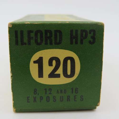 ILFORD limited HP3 film 120 expired June 1963 - unused and unopened