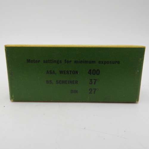 ILFORD limited HP3 film 120 expired June 1963 - unused and unopened