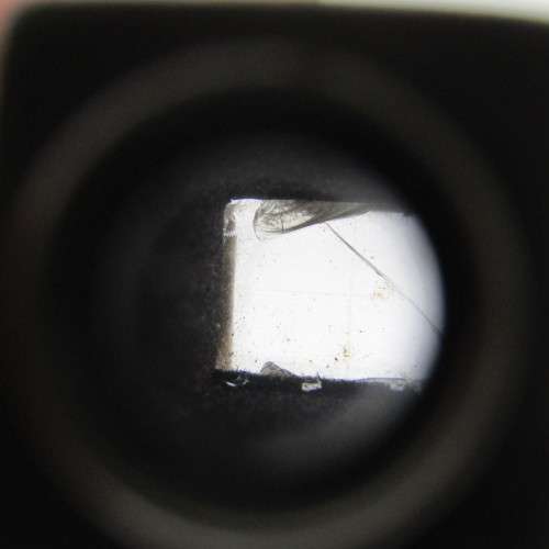 Rhoco Motiv Sucher eyepiece - front lens cracked