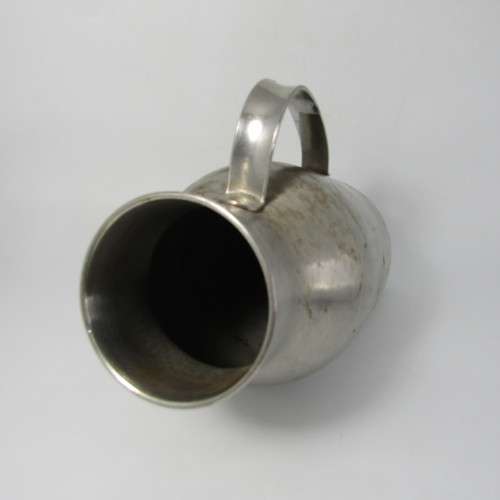 Vintage stainless steel urinal - Military hospital use 18-970-1998