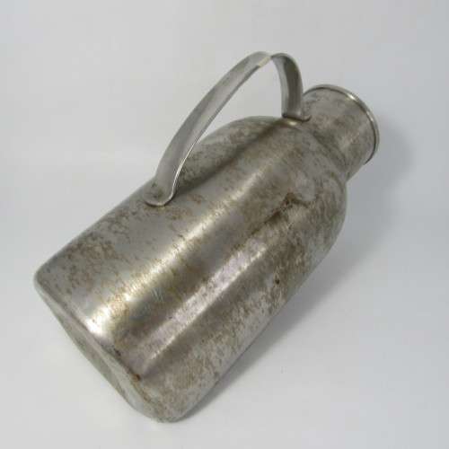 Vintage stainless steel urinal - Military hospital use 18-970-1998