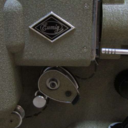 Vintage Eumig P8 projector - serial 601381 in original case and box - excellent condition