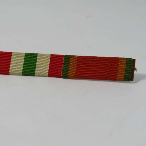 4 Medal bar with 8th Army clasp