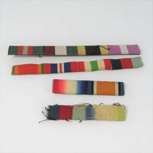 Lot of 4 medal bars - WW1,2 and other