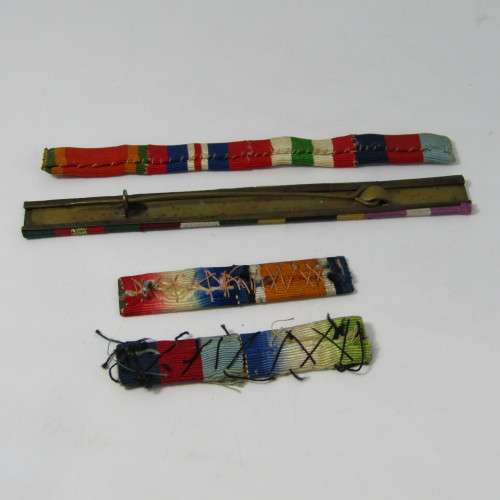 Lot of 4 medal bars - WW1,2 and other