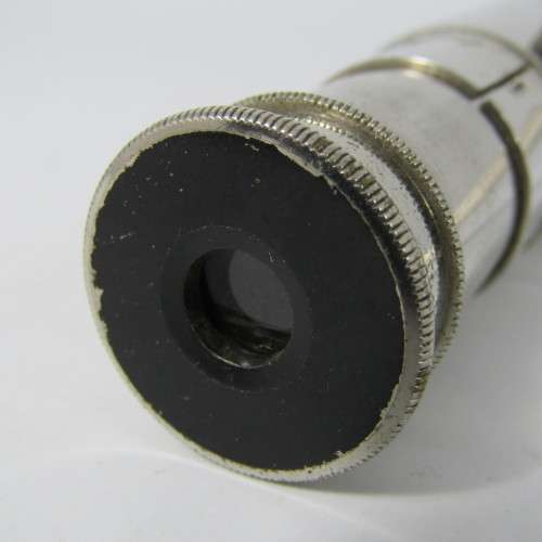 Vintage French foldable Universal microscope - unusual with instructions