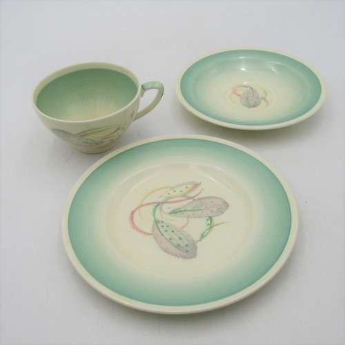 Vintage Susie Cooper Crown Works Burslem 1161 art deco coffee set - 23 piece
