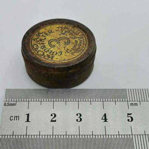 Vintage Kodak color filter 3 in tin