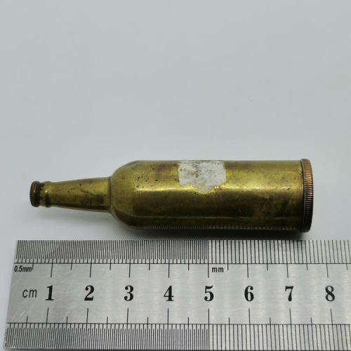 Vintage bottle lighter - Brass