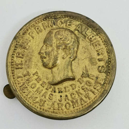 Vintage Prince Albert breath refreshment coin tin