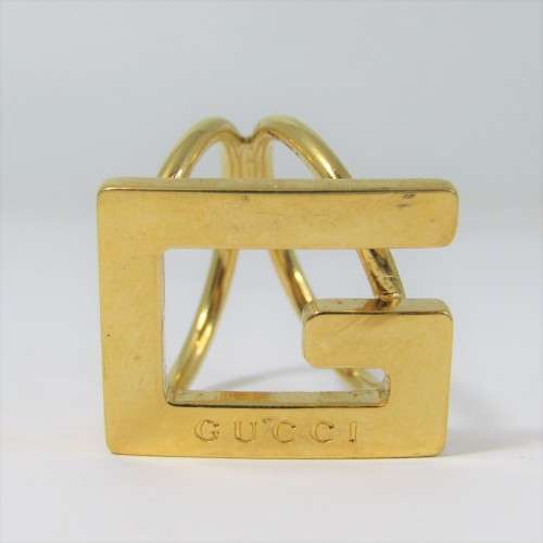 Vintage GUCCI scarf ring