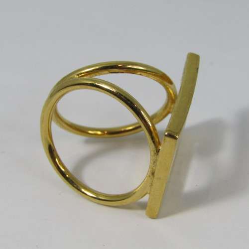 Vintage GUCCI scarf ring