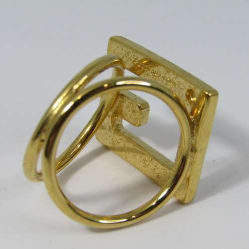 Vintage GUCCI scarf ring